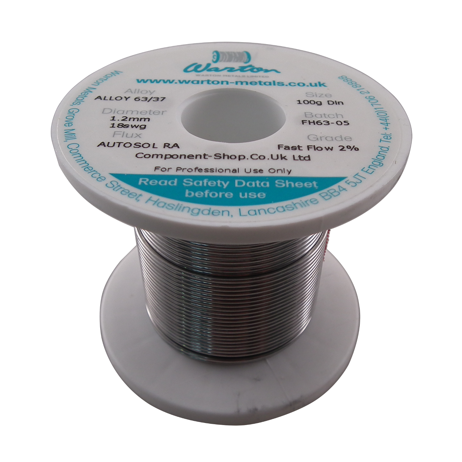 100g Solder 18swg (Tin/Lead)