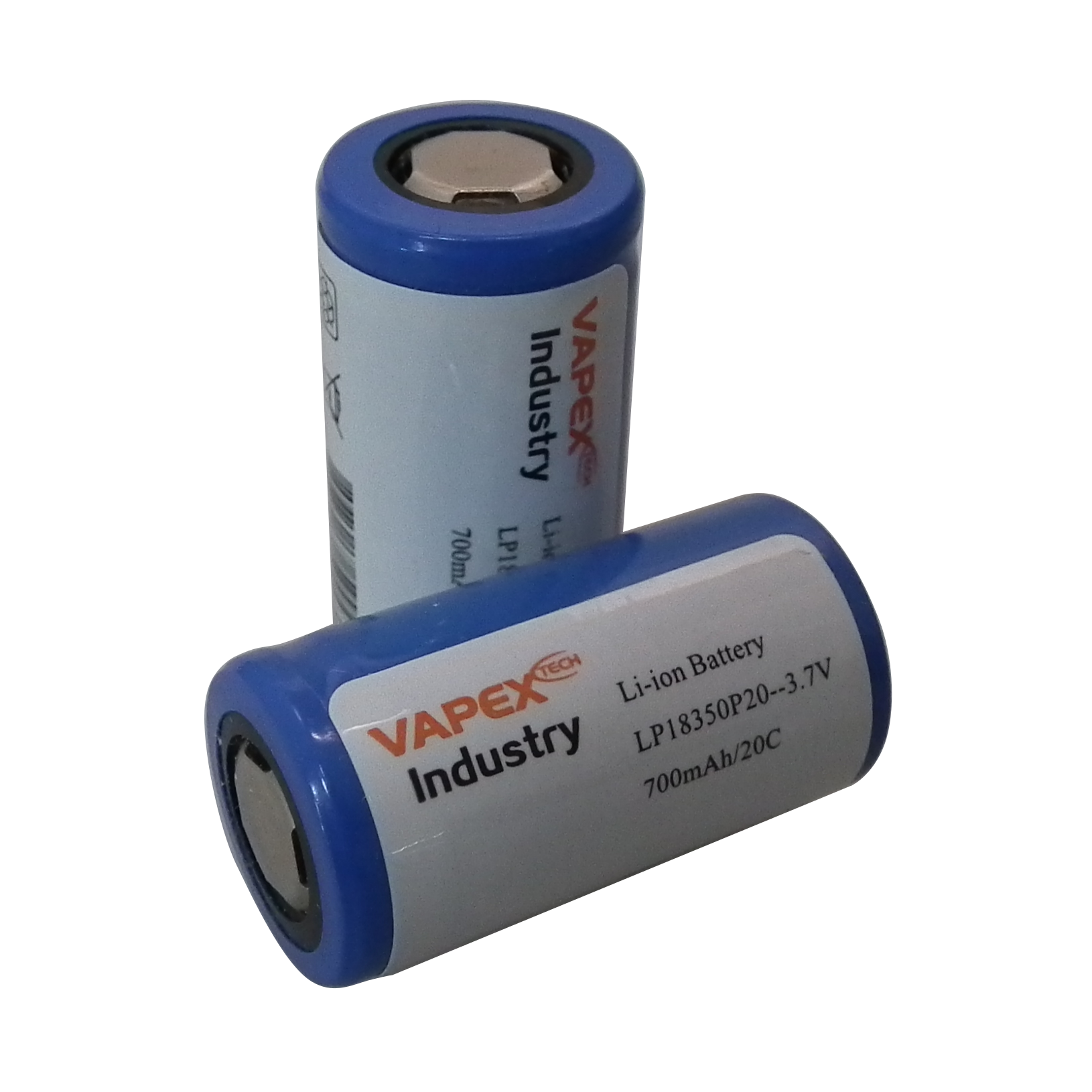 3.7V 700mAh Li-ion 18350 Single Cell Vapex