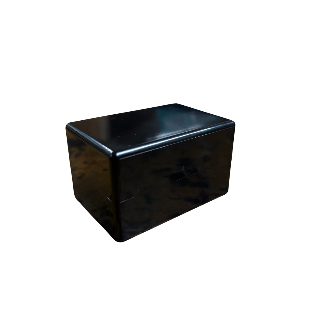 ABS Plastic Project Box with Lid (RX26) Black 62 x 41.5 x 37.5 mm
