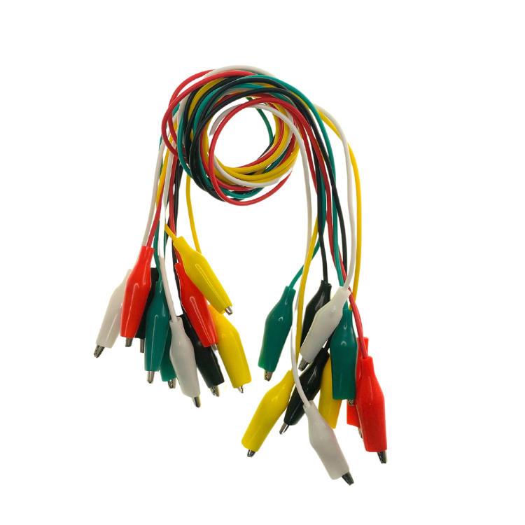 Crocodile Clip Lead Set - Pack of 10