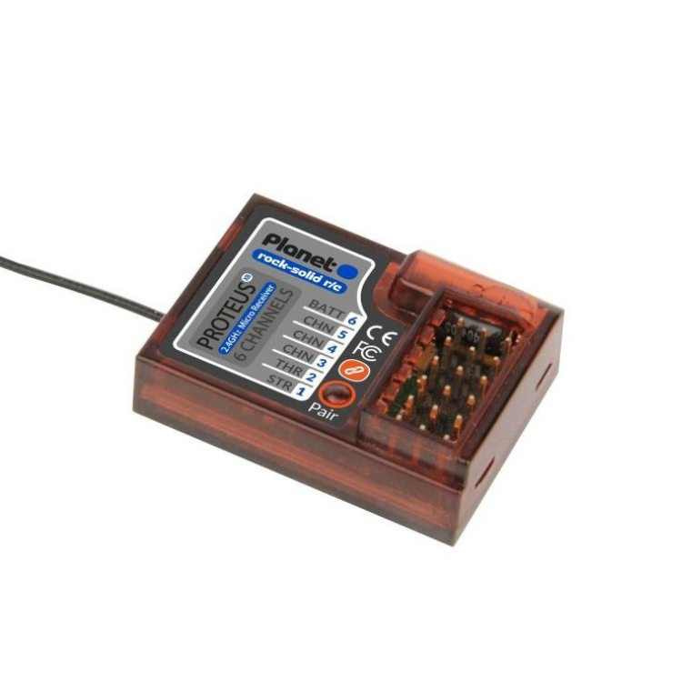 Planet 6 Channel Receiver - Compatible with TS2+2 Transmitter