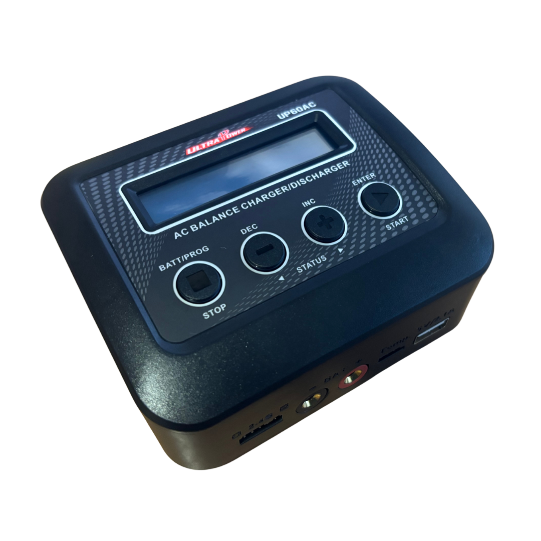 Ultra-Power Digital Multi-Charger 2-4S Lipo / 8S 60W AC