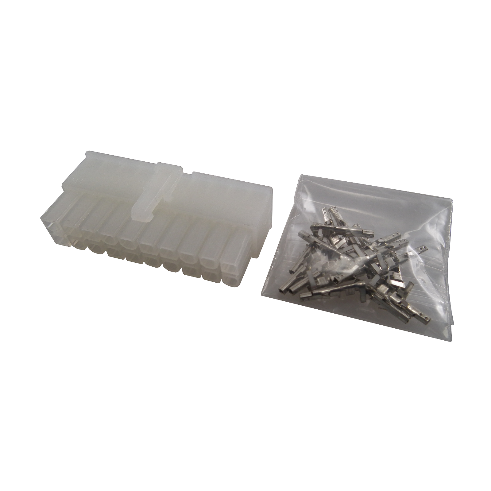 20 Pin Male Panel Mount TE Connectivity AMP VAL-U-LOK Connector
