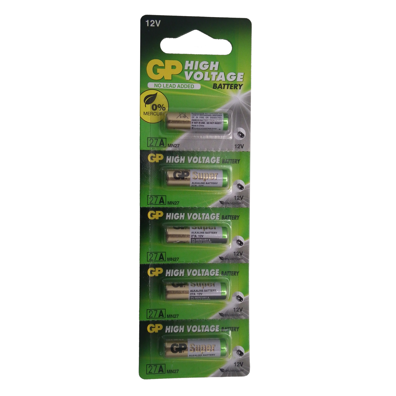 27A (MN27) 12V single battery