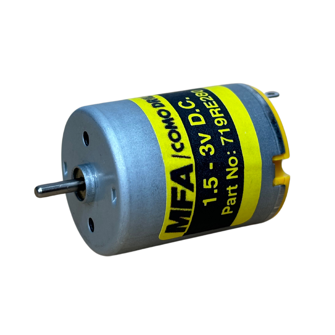 280 DC Motor (1.5-3v) - Motor Only / Mounting Bracket - MFA