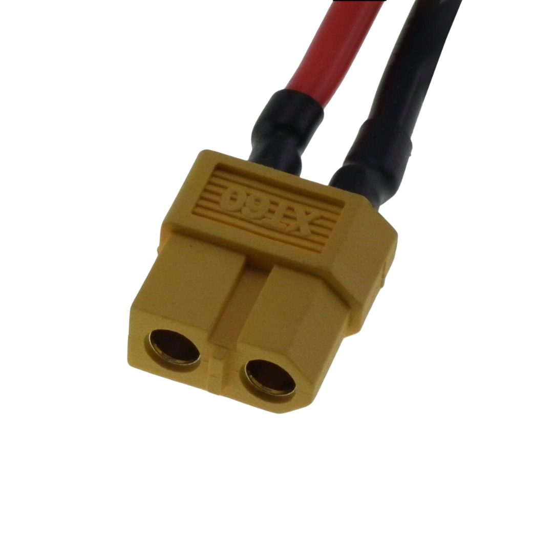 XT60 Male Silicone Lead - 14awg