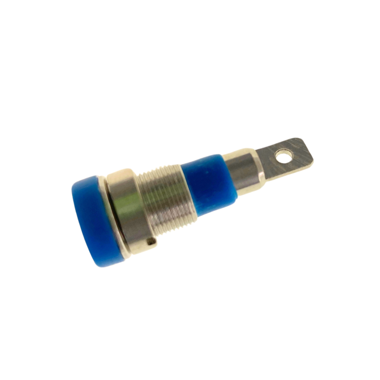4mm High Current Banana Socket - Blue