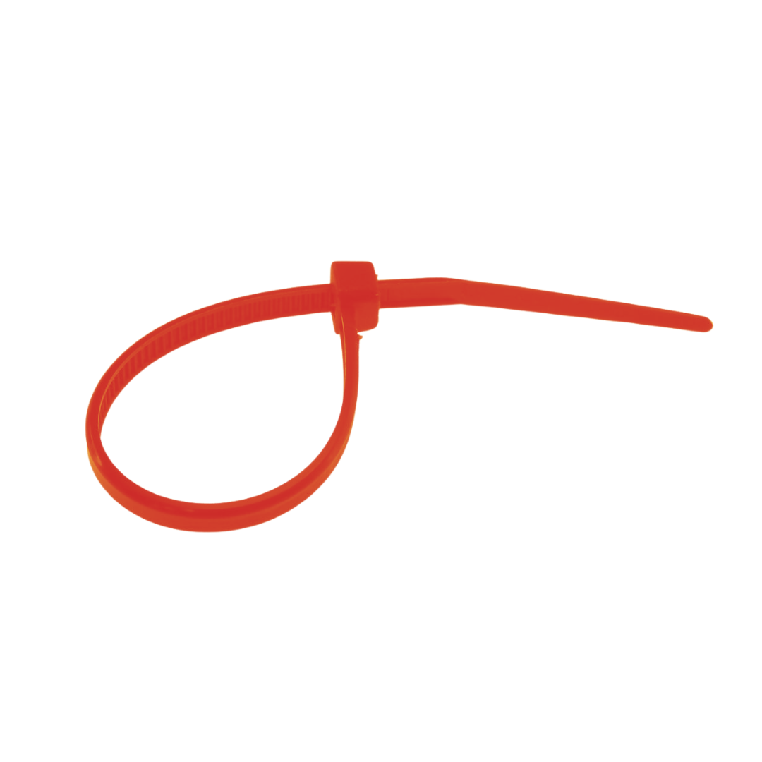 100mm Cable Ties - Red