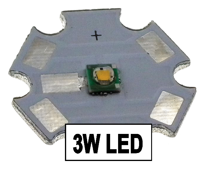 3W High Power LED - Yellow