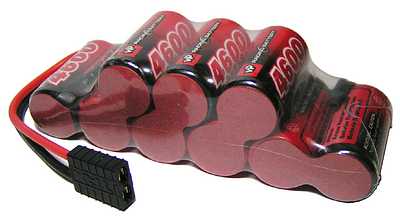 10.8V 4600mAh SC NiMH "Humpback"