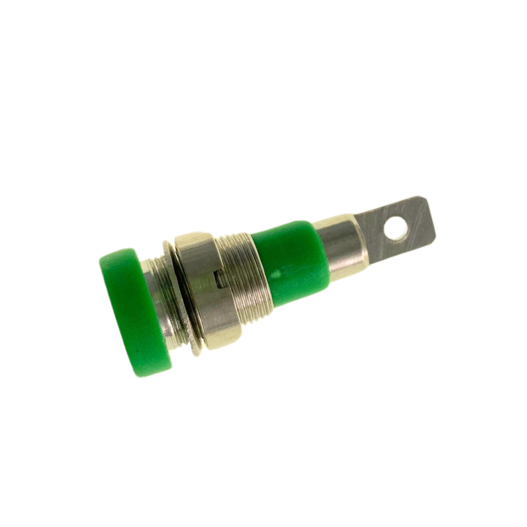 4mm High Current Banana Socket - Green