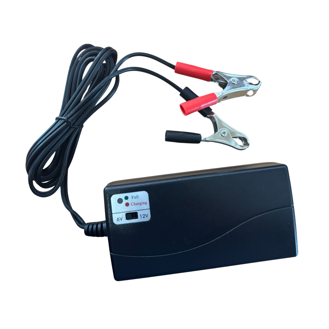 1.8A Automatic Desk-Top Charger for 6V-12V sealed Lead-Acid Batteries