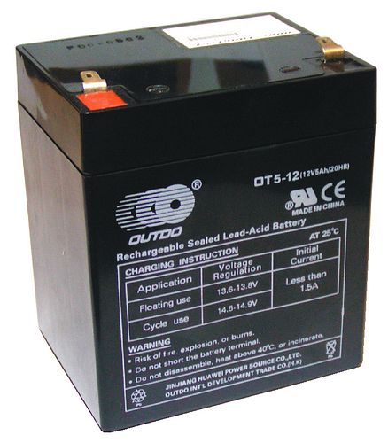 12V 5Ah Sealed lead-acid battery