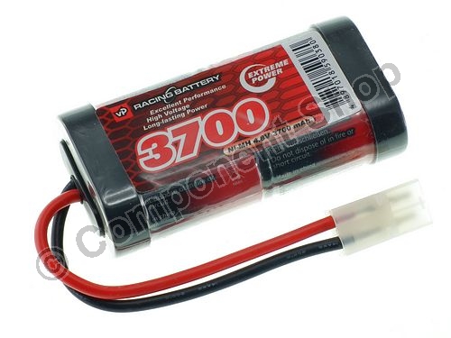 4.8V 3700mAh SC NiMH Battery Pack. (2 x 2)