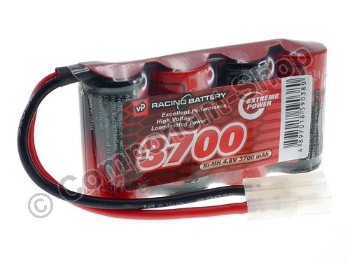 4.8V 3700mAh SC NiMH Battery Pack. (4 x 1)