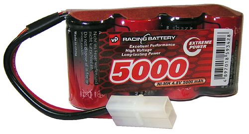 4.8V 5000mAh SC NiMH Battery Pack. (4 x 1)