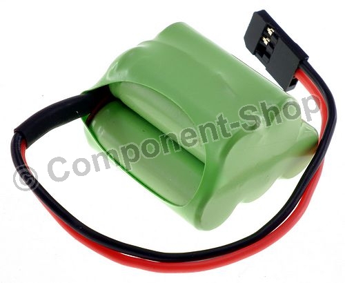 6V 2/3AAA 400mAh hump battery pack