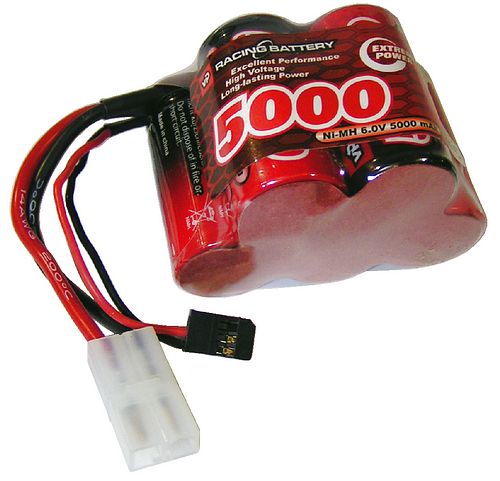 6V 5000mAh SC NiMH HUMP Battery Pack.