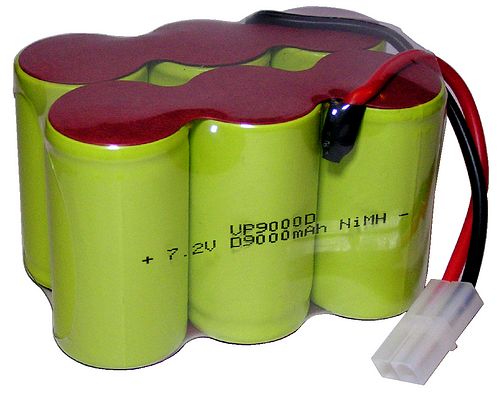 7.2V 9000mAh D NiMH Battery Pack.