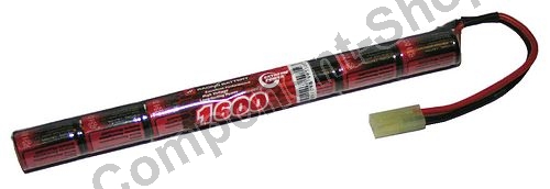 8.4V 1600mAh 2/3A NiMH Battery Stick Pack. (7 cells in line)