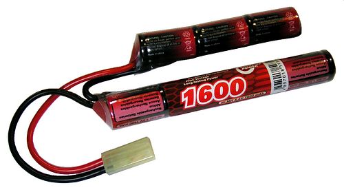 8.4V 1600mAh 2/3A NiMH Mini Cranestock Battery. (3 + 4)