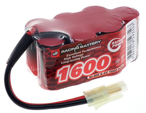 8.4V 1600mAh NiMH 2/3A Flight battery pack (HBZ1013)