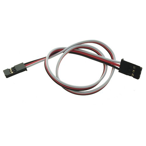 Futaba 22awg male to male extension lead (200mm)