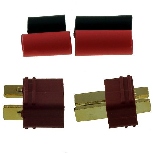 Deans type connectors - Male & Female pair.