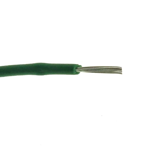 Light duty stranded PVC cable - GREEN
