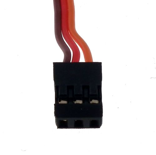 JR/Hitec/Sanwa 3-wire 26awg lead - Male