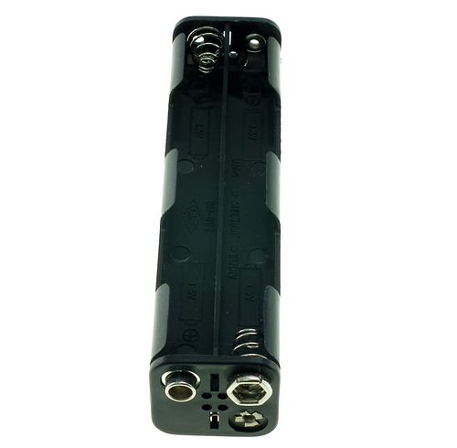 Battery holder for 8 AAA batteries 2x2x2 (PP3 clip)