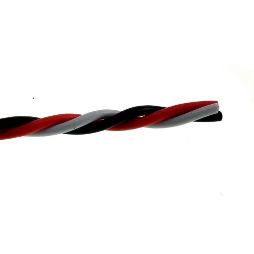 20awg 3-way Heavy-Duty Futaba twisted servo wire
