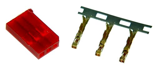 Futaba Connector - Male (Red colour)