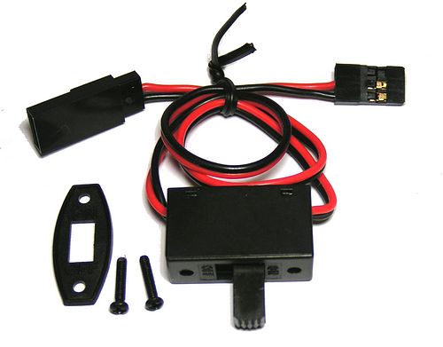 Futaba Male - Female with On / Off switch