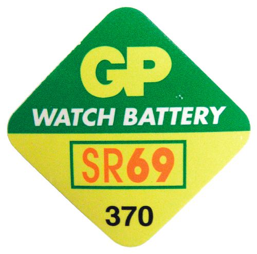 SR69 (GP370 V370 SR920W) 1.55v Silver Oxide Button Cell Battery