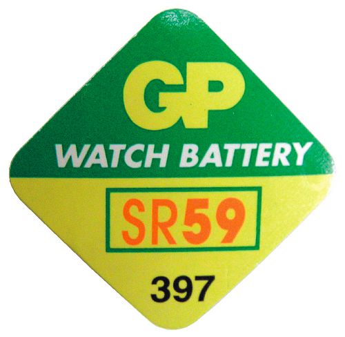SR59 (GP397 V397 SR726SW) 1.55v Silver Oxide Button Cell Battery