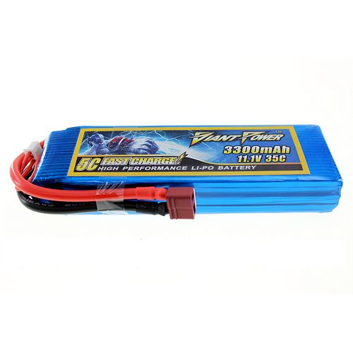 11.1V 3300mAh 35C continuous discharge lipo battery
