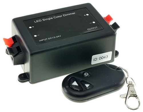 Single colour remote LED Strip dimmer