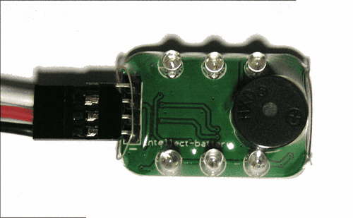 LED battery status indicator & alarm for 1S to 3S  (3.7 - 11.1V)