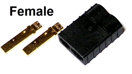 Traxxas style connectors - female