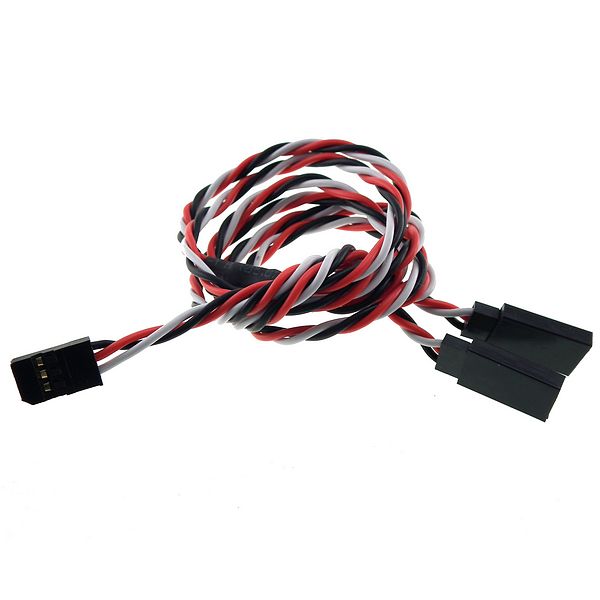 Futaba 70mm 22awg Y lead