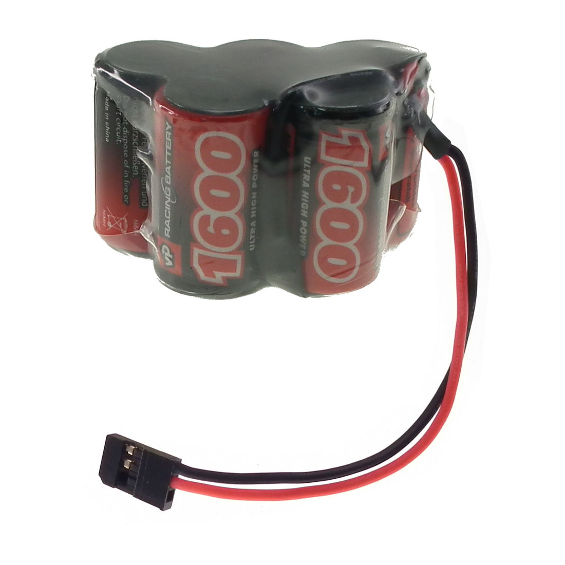 6V 1600mAh NiMH 2/3A hump battery pack