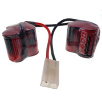 7.2V 1600mAh NiMH 2/3A Split battery pack