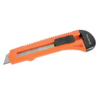 Retractable ABS Plastic Handle Craft Knife with Snap-Off Blade