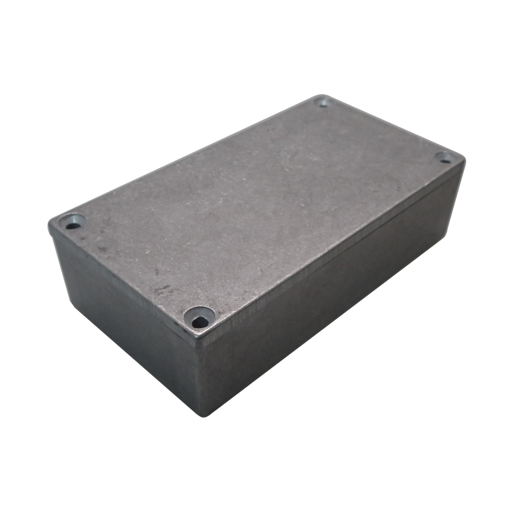 Die-cast Aluminium Project Box with Lid (7134P) Silver 111 x 60 x 31 mm