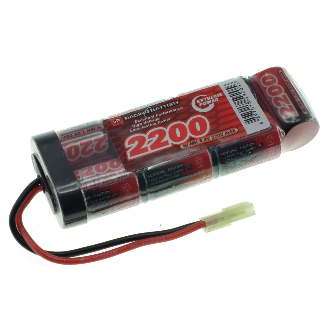 8.4V 2200mAh 4/5SC NiMH Battery Pack. (3x2 + 1)