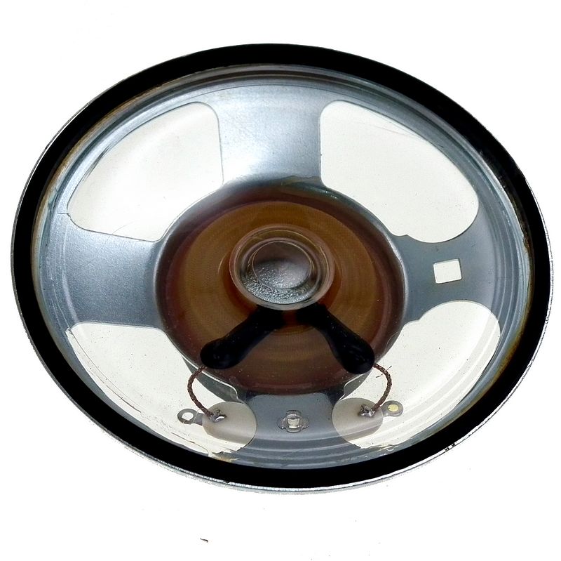 66mm (2.5") Mylar round waterproof speaker (2W)