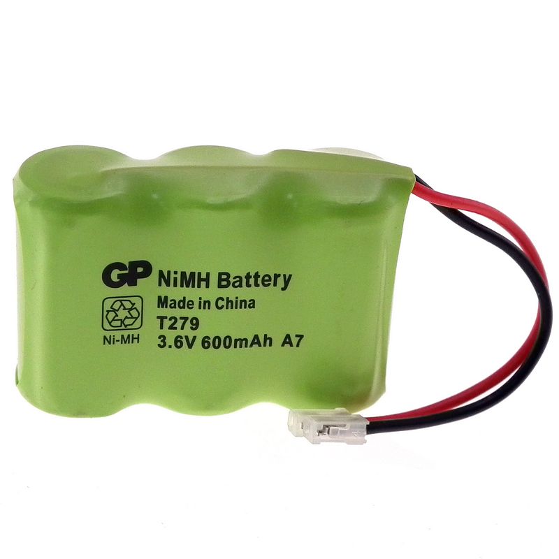 3.6V 600mAh - Battery pack cordless phone NiMH 