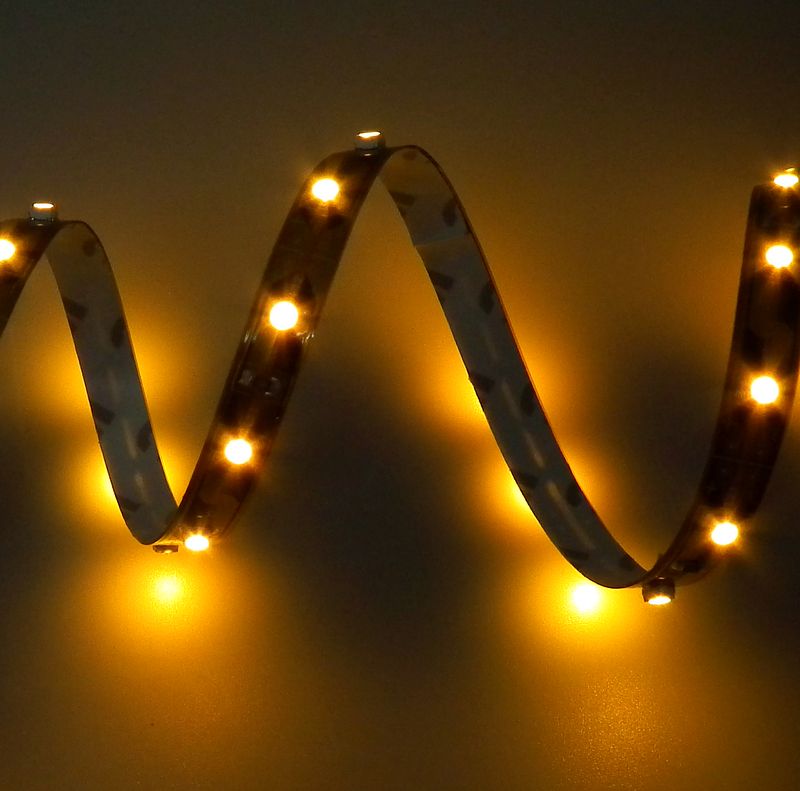 Yellow LED Strip High-Power High-Density 60 LEDs/m