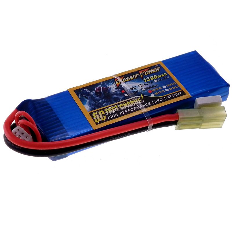 7.4V 1300mAh LiPO Battery